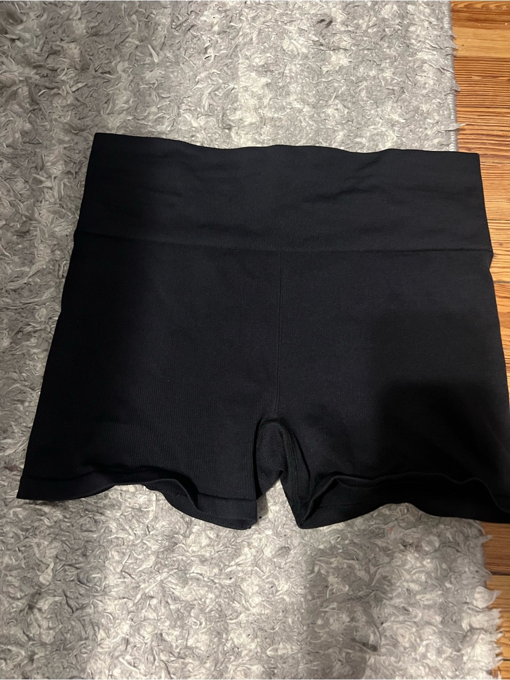 New Balance Black High-Waist Bike Shorts